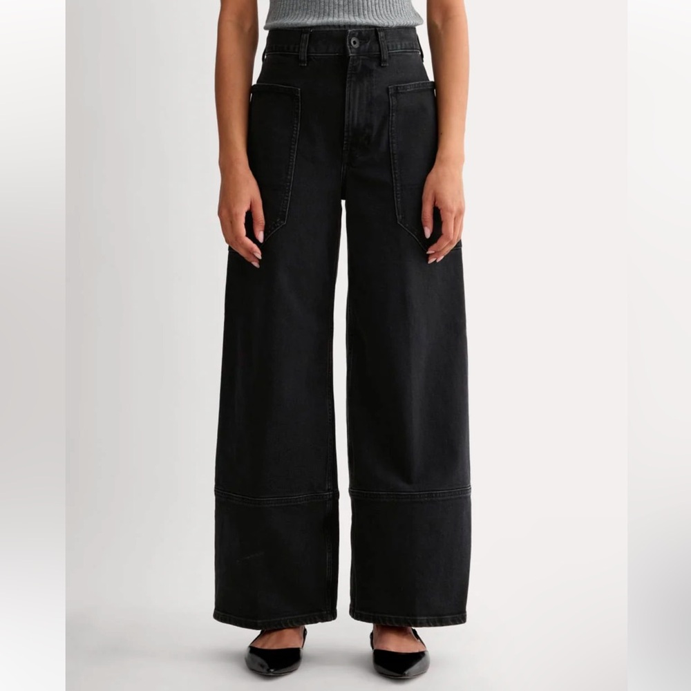 EVERLANE The Way-High Carpenter Jean in Coal - Picture 3 of 7